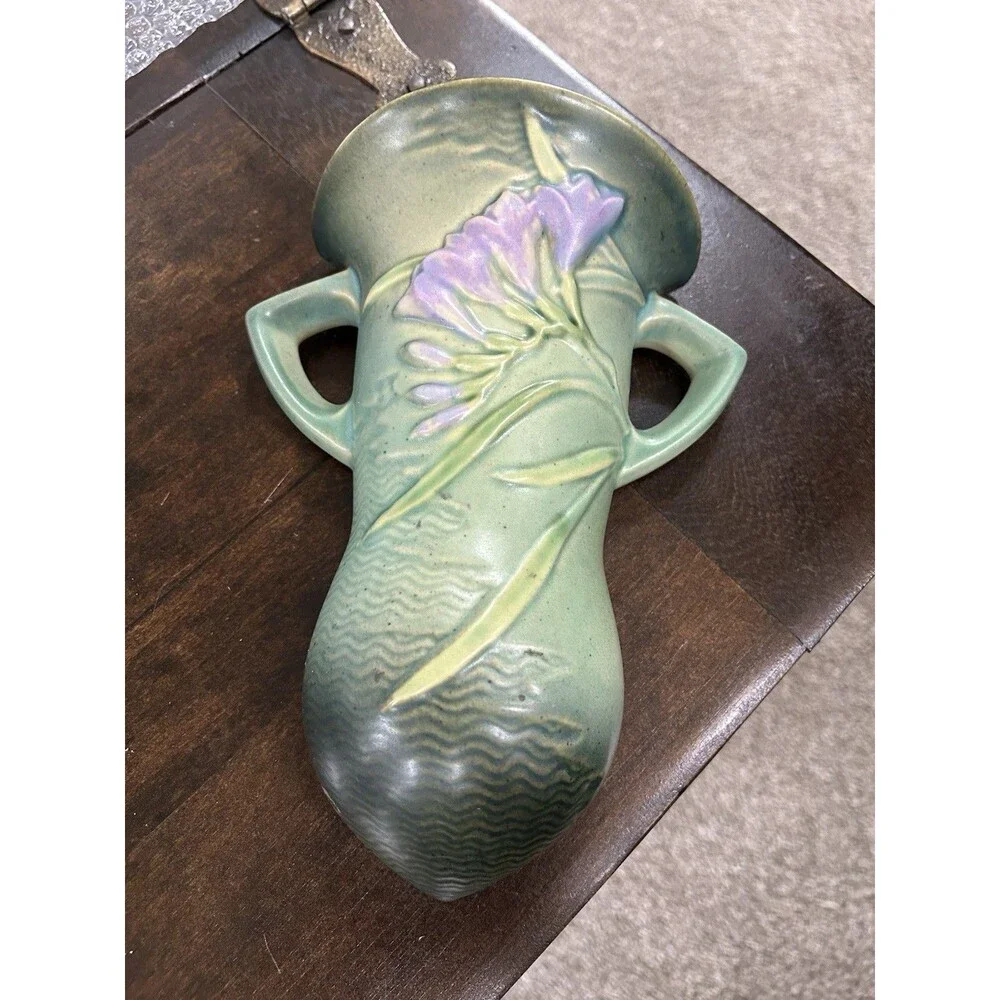 Roseville pottery freesia